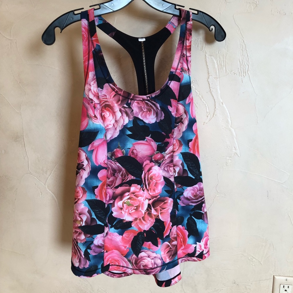 Lululemon Rose Raceback Tank